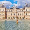 Jardin Du Luxembourg Palace Diamond Painting