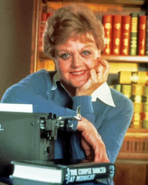 Jessica Fletcher Character Diamond Painting