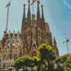 La Sagrada Familia Basilica Diamond Painting