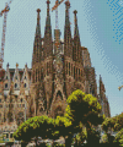 La Sagrada Familia Basilica Diamond Painting