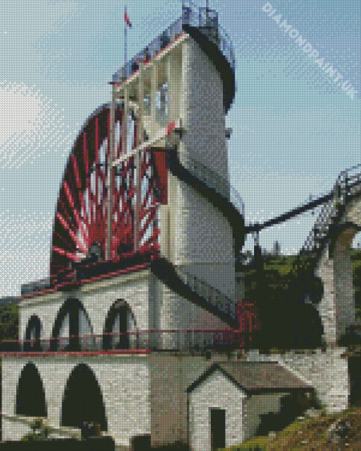 Laxey Wheel Diamond Painting