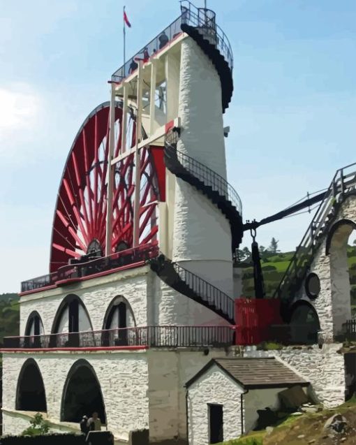 Laxey Wheel Diamond Painting