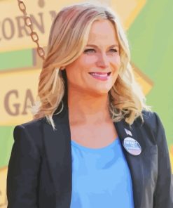 Leslie Knope Parks And Recreation Diamond Painting