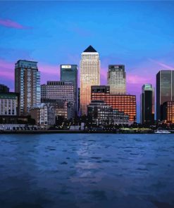 London Canary Wharf Building Diamond Painting