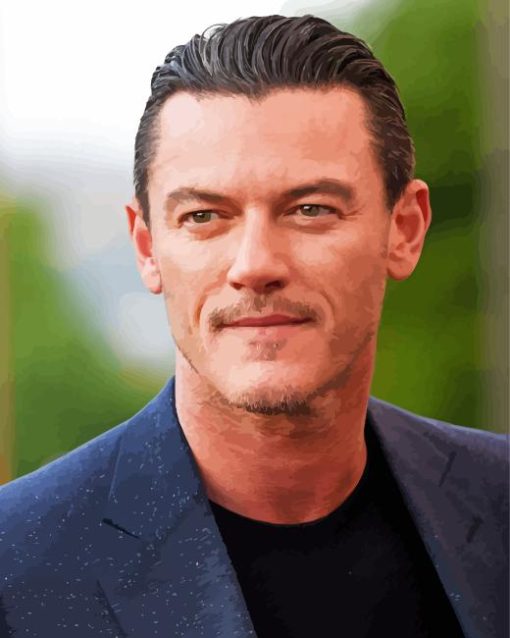 Luke Evans Diamond Painting