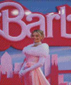 Margot Barbie Diamond Painting