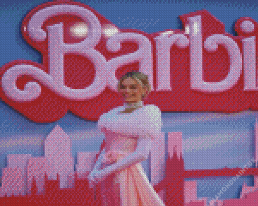 Margot Barbie Diamond Painting