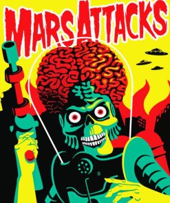 Mars Attacks Diamond Painting