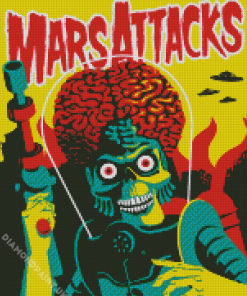 Mars Attacks Diamond Painting