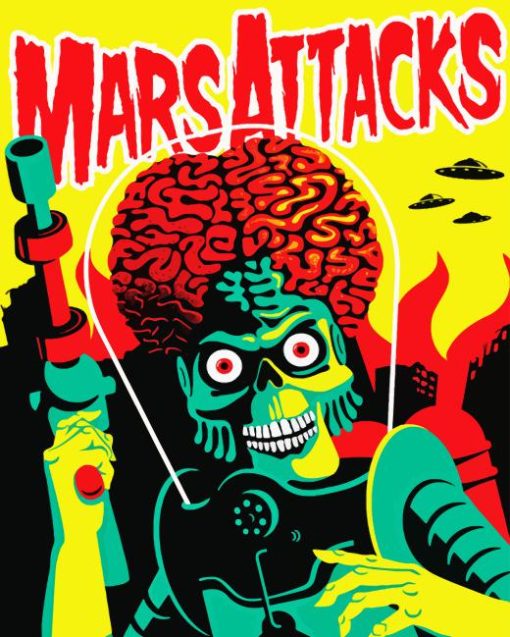 Mars Attacks Diamond Painting