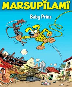 Marsupilami Poster Diamond Painting