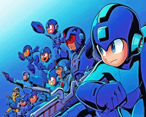 Mega Man X Legacy Diamond Painting