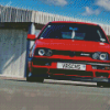 Mk3 Red Golf Car Diamond Painting