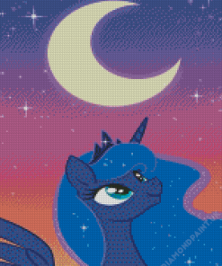 My Little Pony Princess Luna Diamond Painting