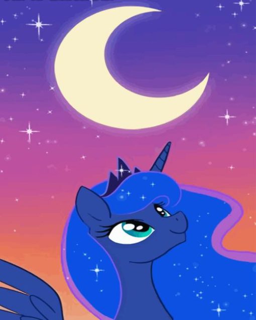 My Little Pony Princess Luna Diamond Painting