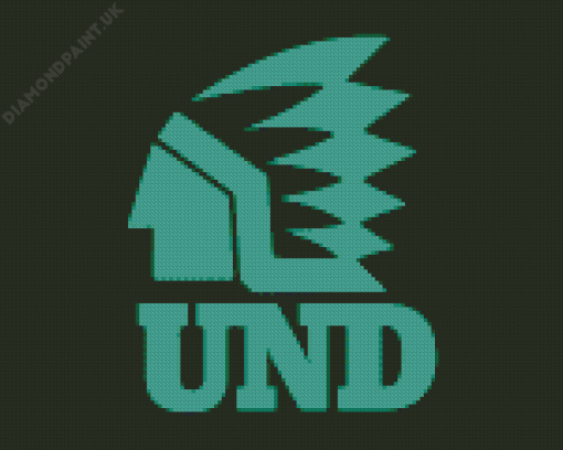 North Dakota Fighting Hawks Diamond Painting