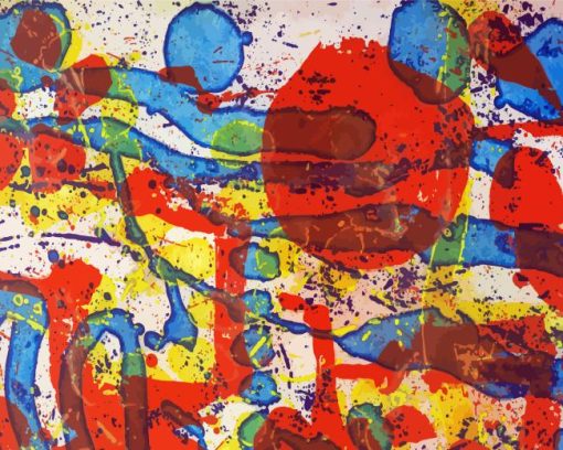 Patrick Heron The Brushworks Diamond Painting