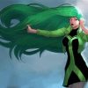 Polaris With Long Green Hair Diamond Painting