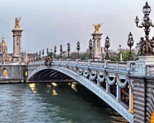 Pont Alexandre III Diamond Painting