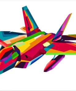 Pop Art Fa 18 Hornet Diamond Painting