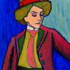 Portrait Of A Young Woman Gabriele Munter Diamond Painting