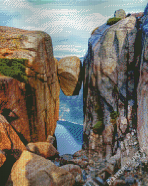 Pulpit Rock Diamond Painting