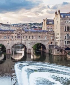 Pulteney Bridge In Bath Diamond Painting