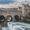 Pulteney Bridge In Bath Diamond Painting