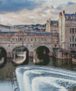 Pulteney Bridge In Bath Diamond Painting