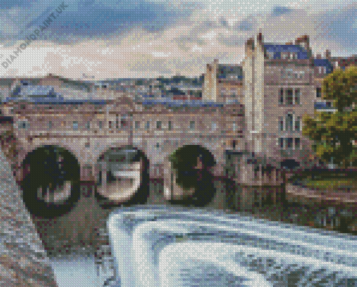 Pulteney Bridge In Bath Diamond Painting