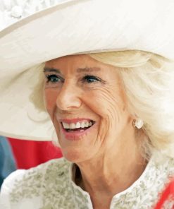 Queen Camilla Diamond Painting