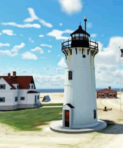 Race Point Lighthouse Diamond Painting