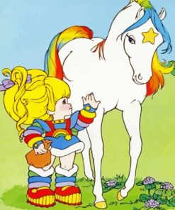 Rb And Starlite Rainbow Brite Diamond Painting