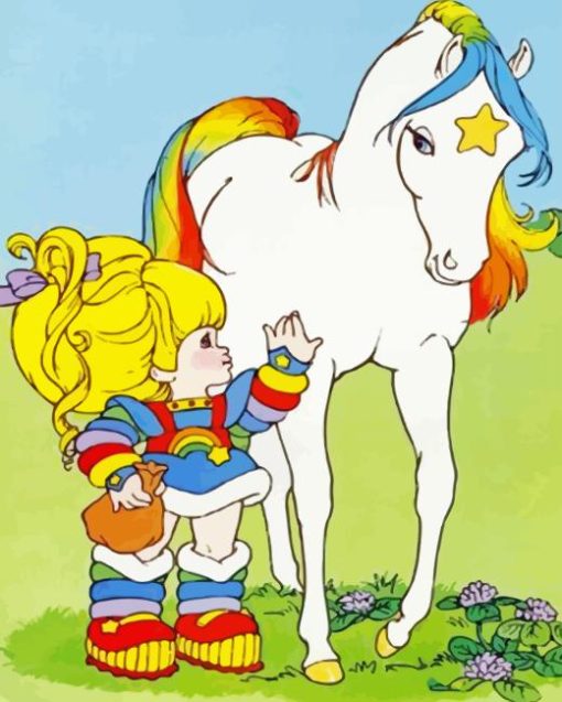 Rb And Starlite Rainbow Brite Diamond Painting