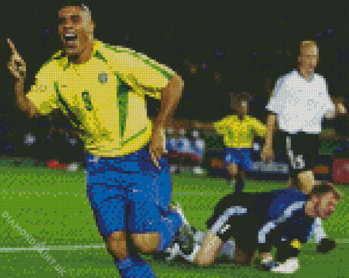 Ronaldo Nazario Player Diamond Painting