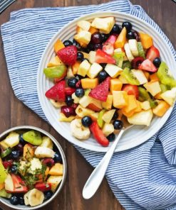 Salad Fruits Plate Diamond Painting