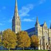 Salisbury Cathedral England Diamond Painting