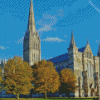 Salisbury Cathedral England Diamond Painting