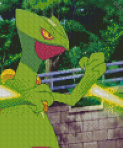 Sceptile Character Diamond Painting