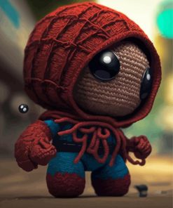 Spideyboy Sackboy Diamond Painting