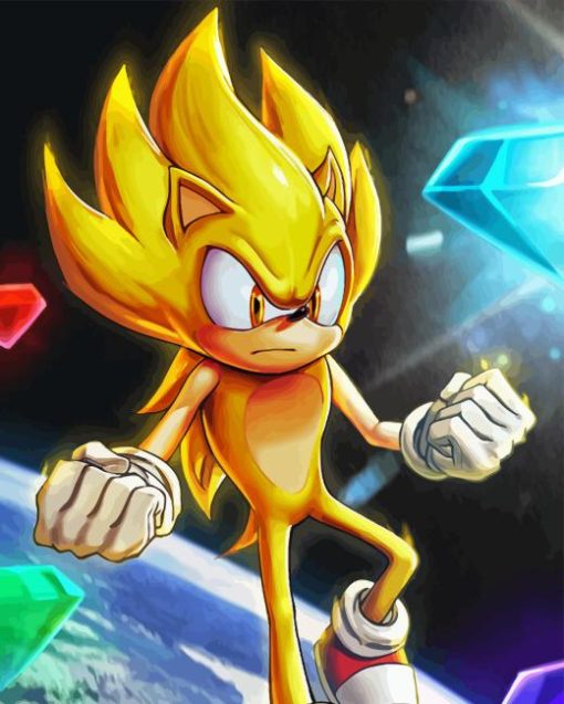 Super Sonic Diamond Painting