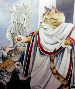 Susan Herbert Shakespeare Cats Diamond Painting