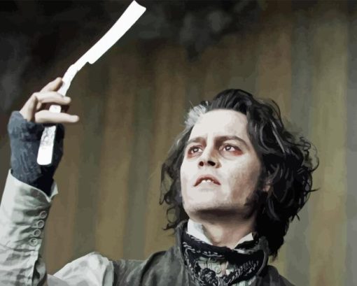 Sweeney Todd Diamond Painting