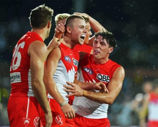 Sydney Swans Players Diamond Painting