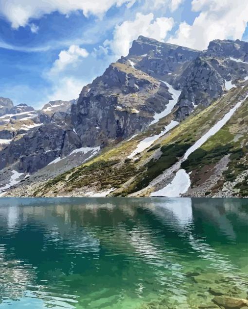 Tatra Mountain Diamond Painting