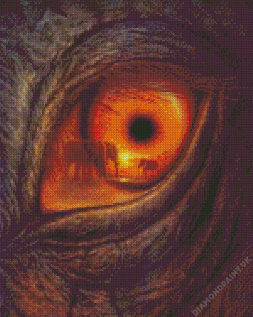 The Elephant Eye Diamond Painting