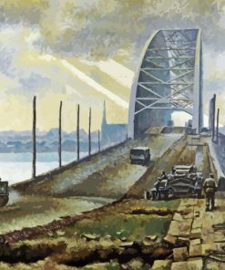 The Nijmegen Bridge Holland Diamond Painting