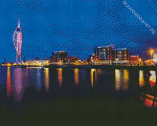 The Spinnaker Tower In Portsmouth Diamond Painting