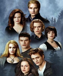 The Twilight Saga Actors Diamond Painting