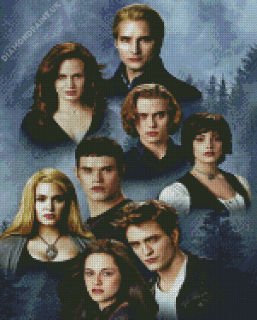 The Twilight Saga Actors Diamond Painting